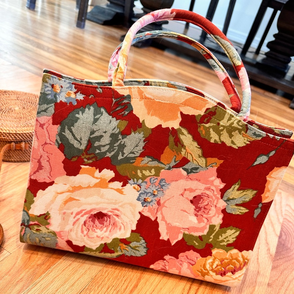Vintage floral bag
